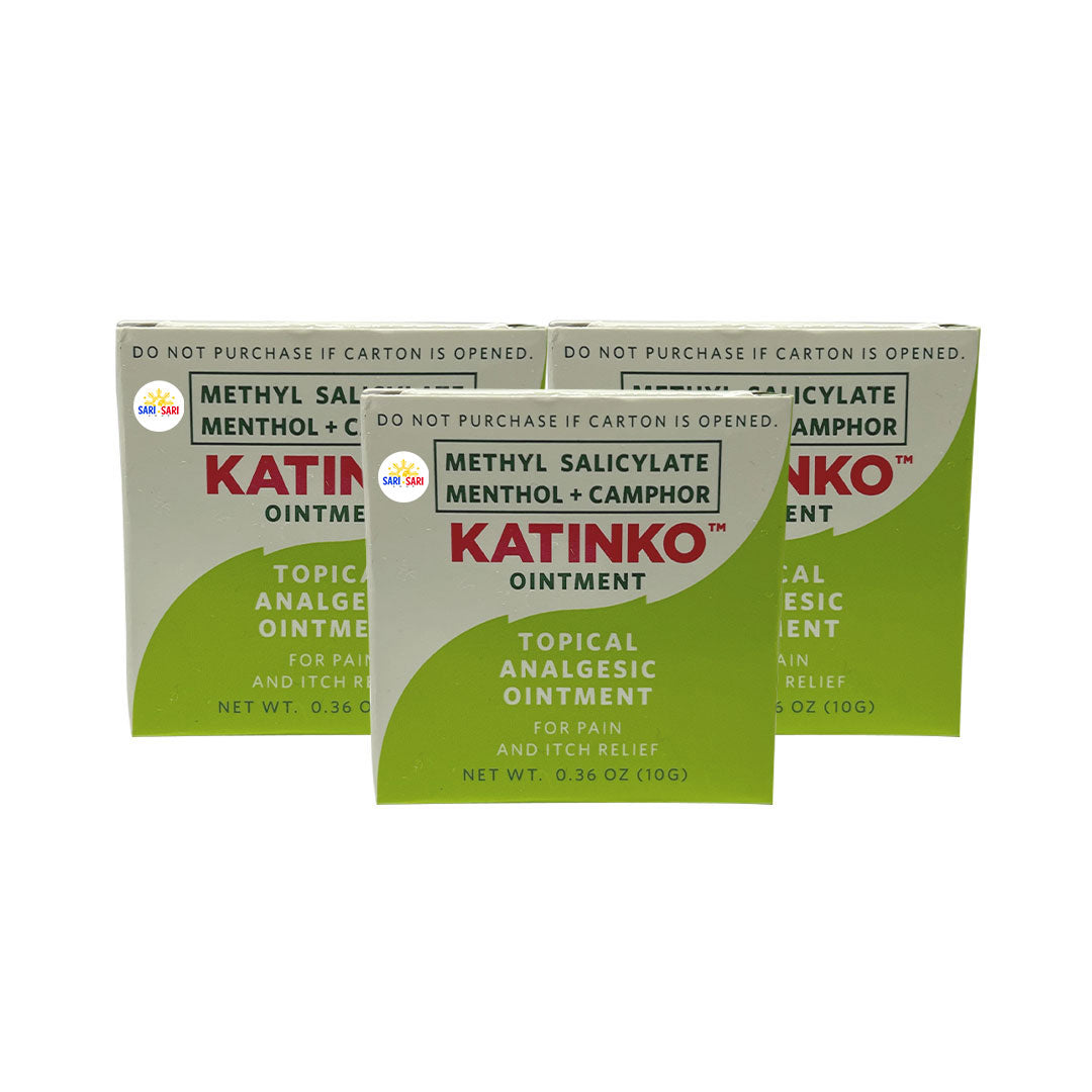 Katinko Ointment Methyl Salicylate Menthol + Camphor 10g, Pack of 6