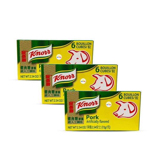 Knorr Pork Bouillon 60g, Pack of 3