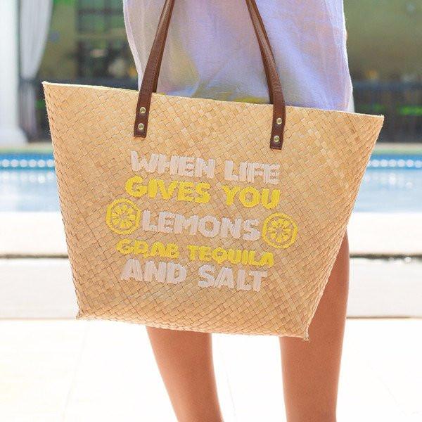 Misenka Quote Tote Bag - SALE 50% OFF