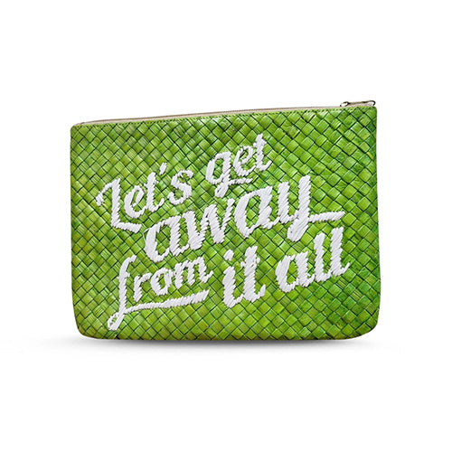 MISENKA LET’S GET AWAY FROM IT ALL — MISENKA CLUTCH 50% OFF!