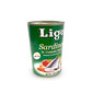 Ligo Sardines in Tomato Green 155g, Pack of 6