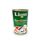 Ligo Sardines in Tomato Green 155g, Pack of 6