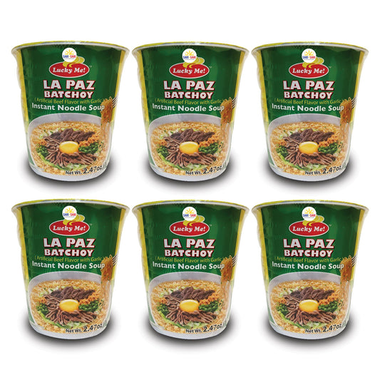 Lucky Me La Paz Batchoy 70g, Pack of 6