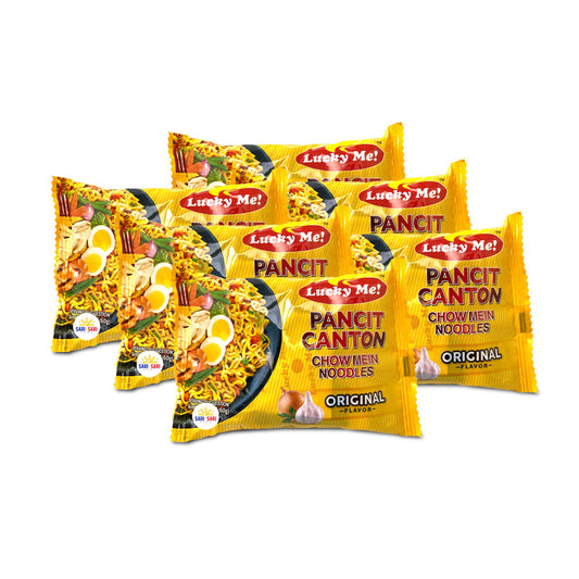 Lucky Me Original Pancit Canton 60g, Pack of 6