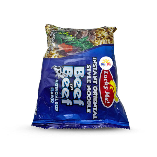 Lucky Me Beef Mami 60g, Pack of 6