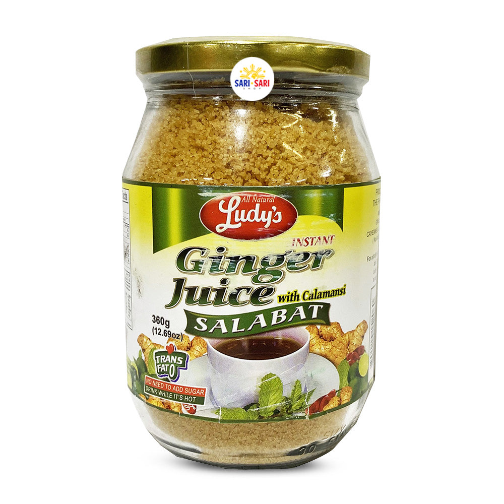 Ludy's Instant Ginger Juice with Calamansi Salabat 360g, Pack of 2