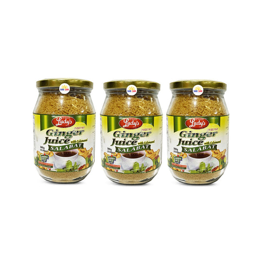 Ludy's Instant Ginger Juice with Calamansi Salabat 360g, Pack of 3