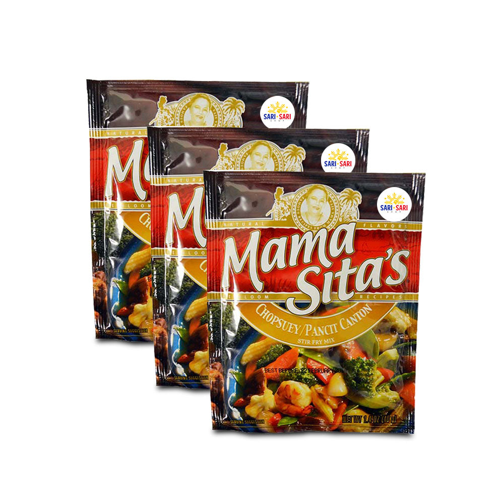 Mama Sita's Chopsuey/Pancit Canton Stir Fry Mix 40g, Pack of 3