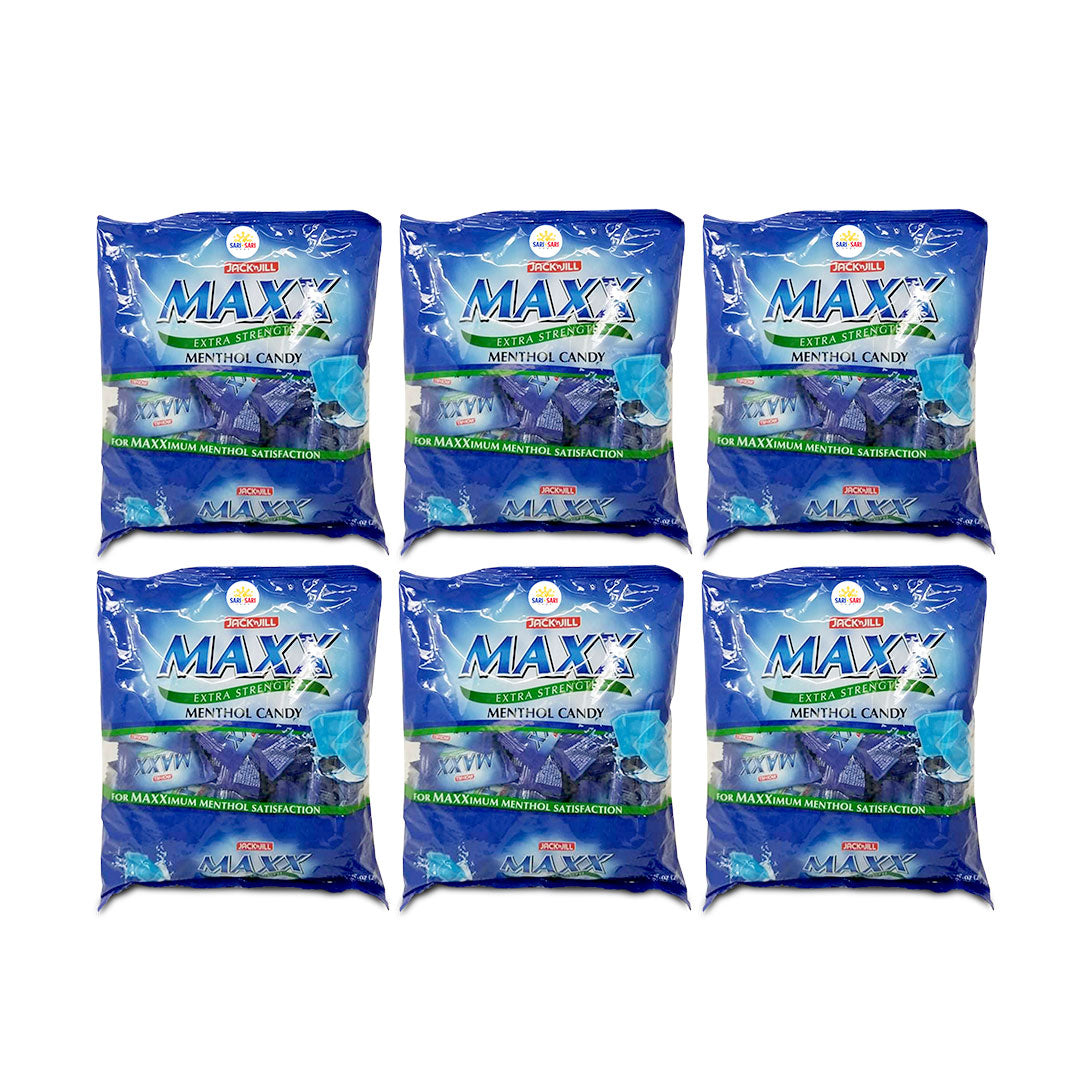Maxx Menthol Candy 225g, Pack of 6