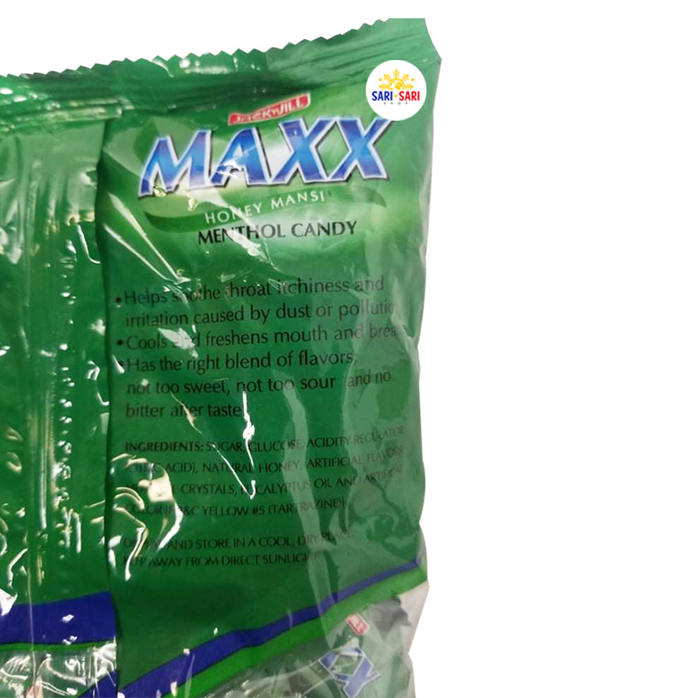 Maxx Menthol Candy Honey Mansi 225g, Pack 6