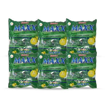 Maxx Menthol Candy 225g, Pack of 6