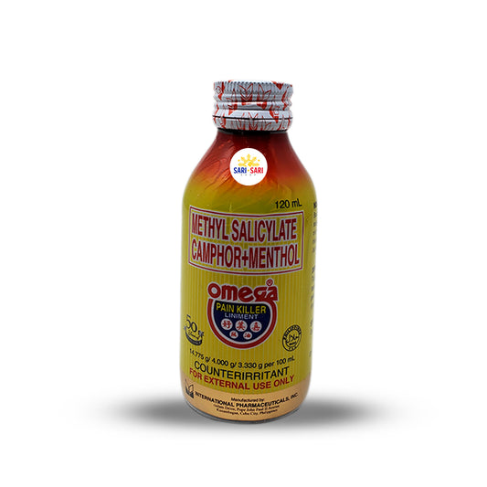 Omega Pain Killer Liniment | Herbal Muscle & Joint Relief Oil, 120ml