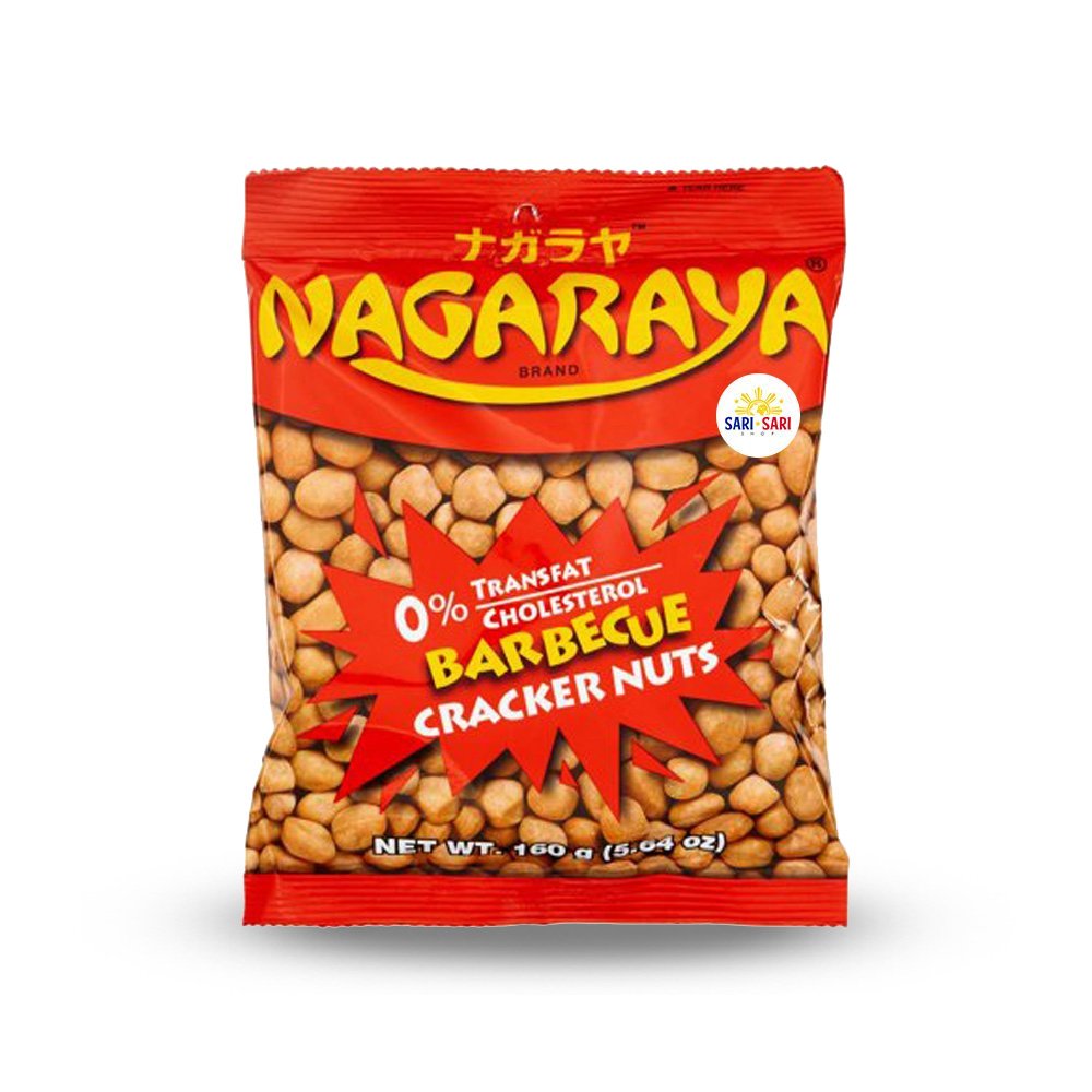 Nagaraya Cracker Nuts Barbecue Flavor  160g, Pack of 2