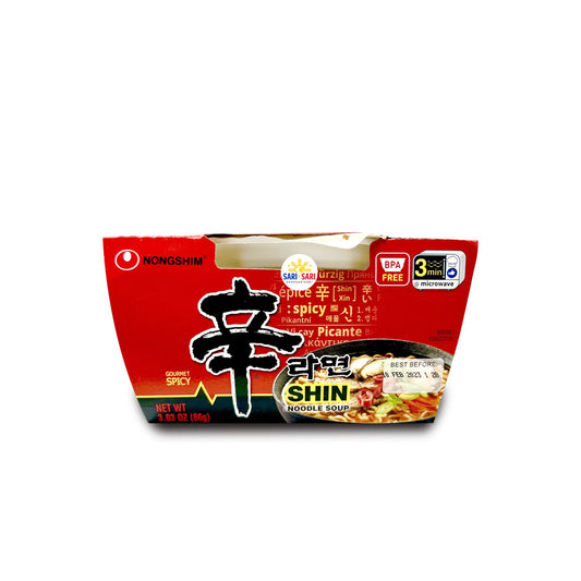 NongShim Shin Noodles Soup Spicy 85g