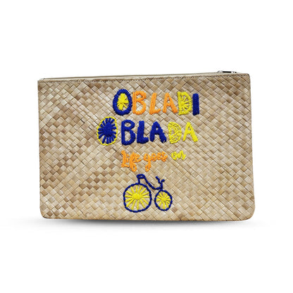 Sale 50% off Misenka Quote Clutch - Shop Sari Sari