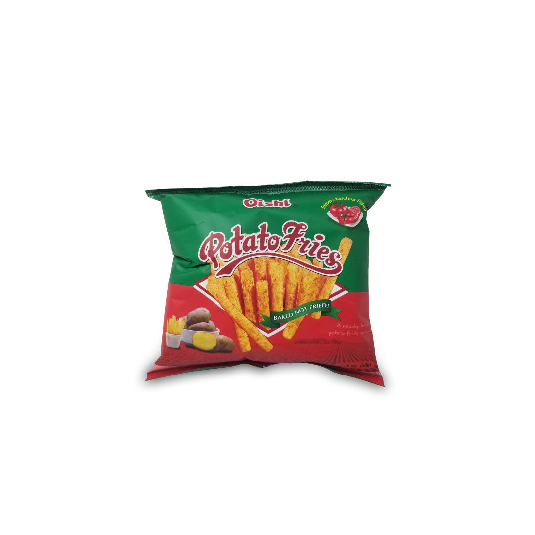 Oishi Potato Fries with Ketchup 60g, Pack of 3