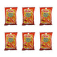 Oishi Prawn Crackers 60g, Pack of 6 – Crunchy Savory Snack