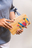 Misenka Wooden Clutch - SALE 50% OFF