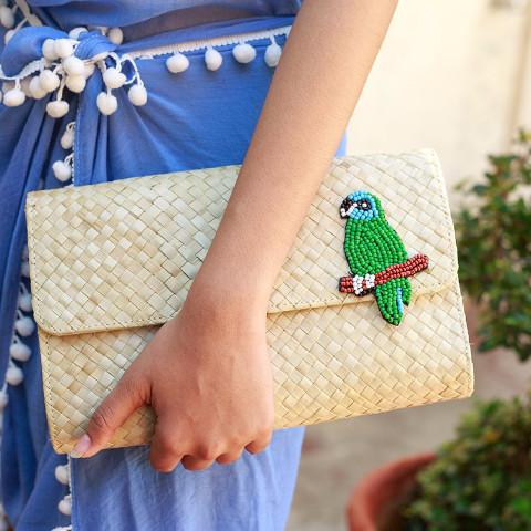 Misenka Perry Clutch Bag