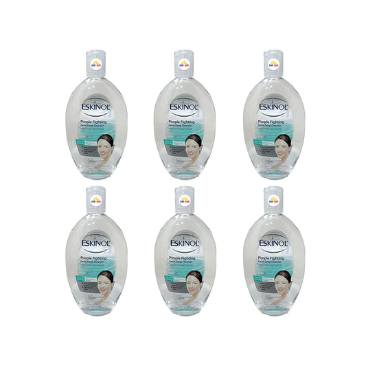 Eskinol Naturals Facial Cleanser 225ml, Pack of 6