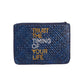 Sale 50% off Misenka Quote Clutch