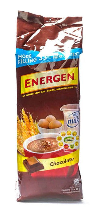 Energen Oat Milk- Chocolate 40g x 30 Sachets, Pack of 1