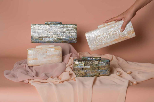 Misenka Shell Clutch - SALE 50% OFF