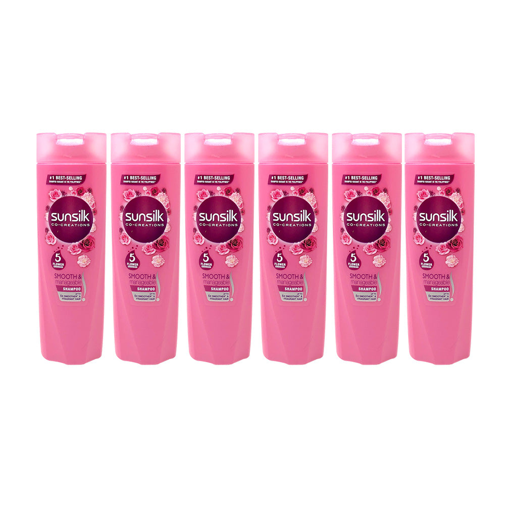 Sunsilk Shampoo Smooth & Manageable 135g, Pack of 6 - Shop Sari Sari