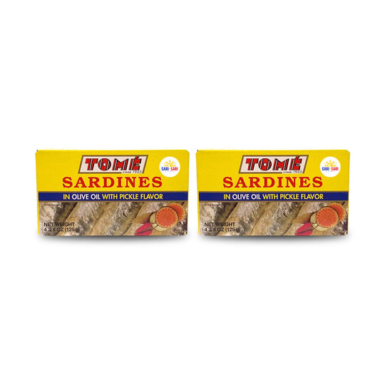 Tome Sardines in Olive Oil with Pickle 125g, Pack of 2