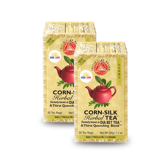 Triple Leaf CORN Silk Herbal Tea ( DIA BET TEA ) 20Bags 40g, Pack of 2
