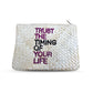 Sale 50% off Misenka Quote Clutch