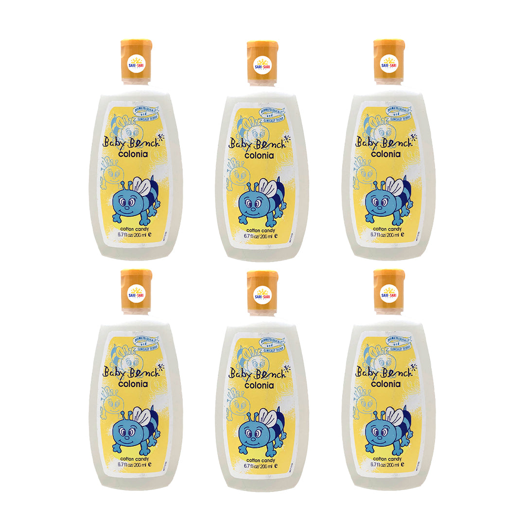 Baby Bench Cologne  – Gentle & Fresh Fragrance for Babies and Kids, 200ml, Pack of 6