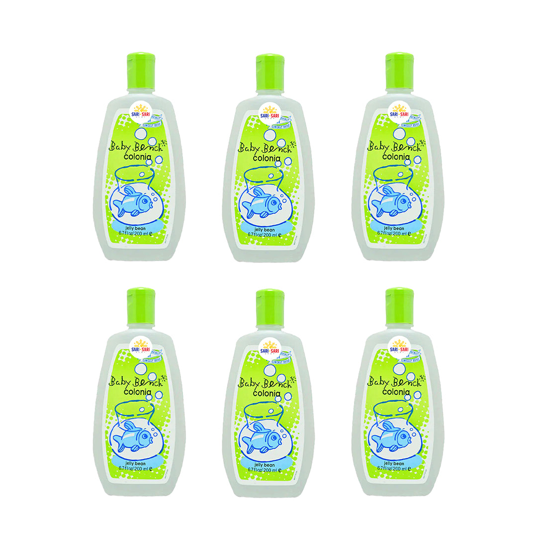 Baby Bench Cologne  – Gentle & Fresh Fragrance for Babies and Kids, 200ml, Pack of 6