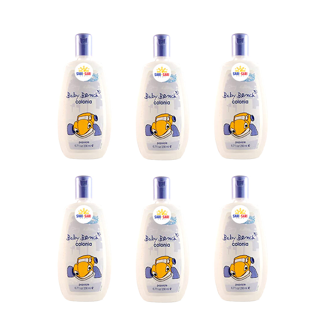 Baby Bench Cologne  – Gentle & Fresh Fragrance for Babies and Kids, 200ml, Pack of 6