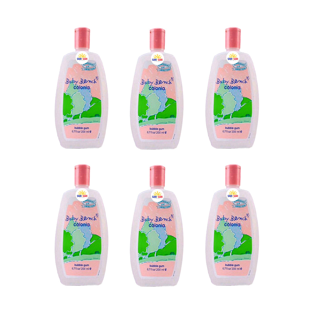 Baby Bench Cologne  – Gentle & Fresh Fragrance for Babies and Kids, 200ml, Pack of 6
