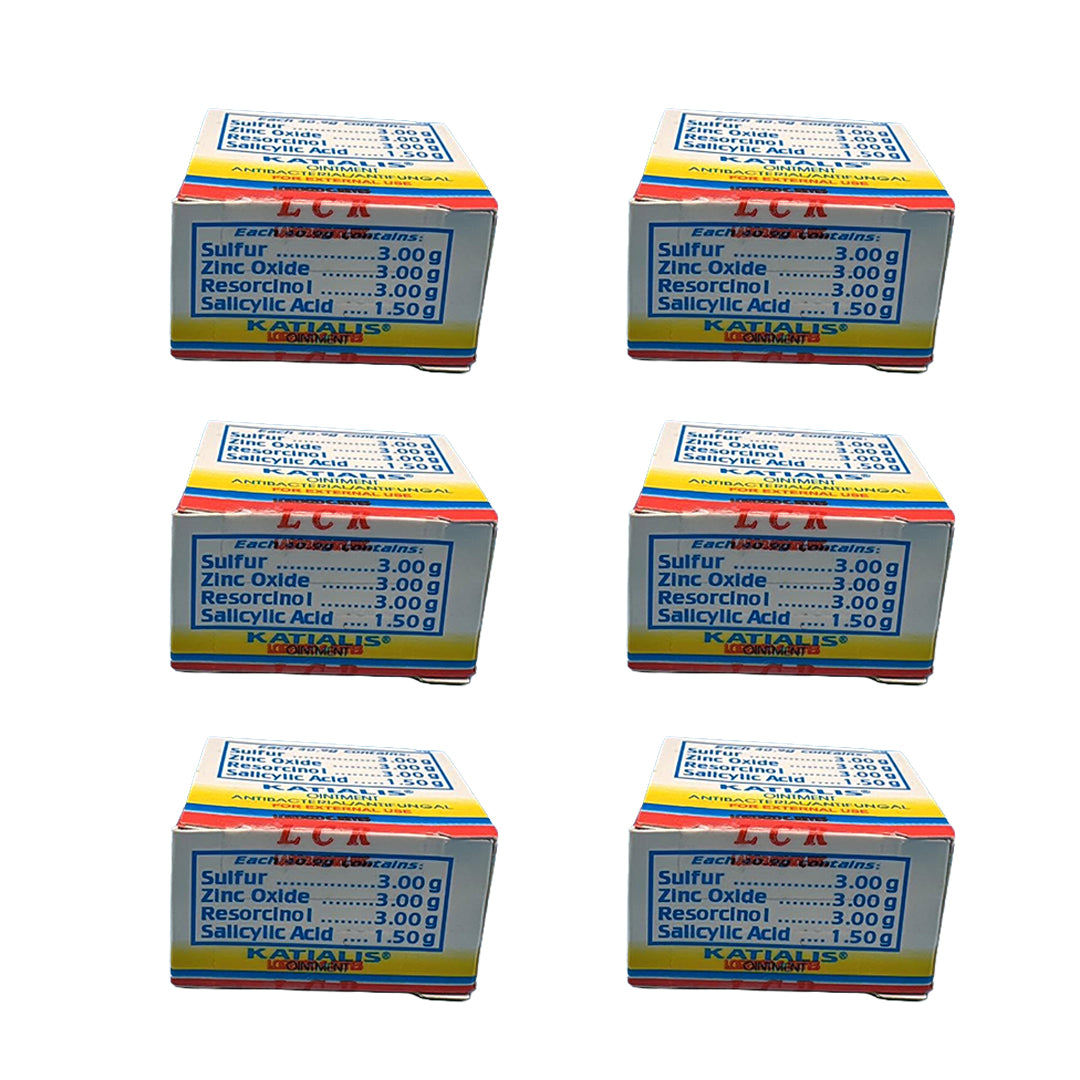 Katialis Ointment Antifungal & Antibacterial, Pack of 6 - Shop Sari Sari