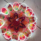 Misenka Capiz Christmas Lantern with LED Lights 12 Inches – Traditional Holiday Décor, Handcrafted Parol Ornament for Indoor & Outdoor Use