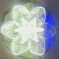 Misenka Capiz Christmas Lantern with LED Lights 12 Inches – Traditional Holiday Décor, Handcrafted Parol Ornament for Indoor & Outdoor Use