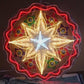 Misenka Capiz Christmas Lantern 24 inches