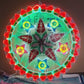 Misenka Capiz Christmas Lantern with LED Lights 30 Inches – Traditional Holiday Décor, Handcrafted Parol Ornament for Indoor & Outdoor Use