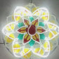 Misenka Capiz Christmas Lantern with LED Lights 12 Inches – Traditional Holiday Décor, Handcrafted Parol Ornament for Indoor & Outdoor Use