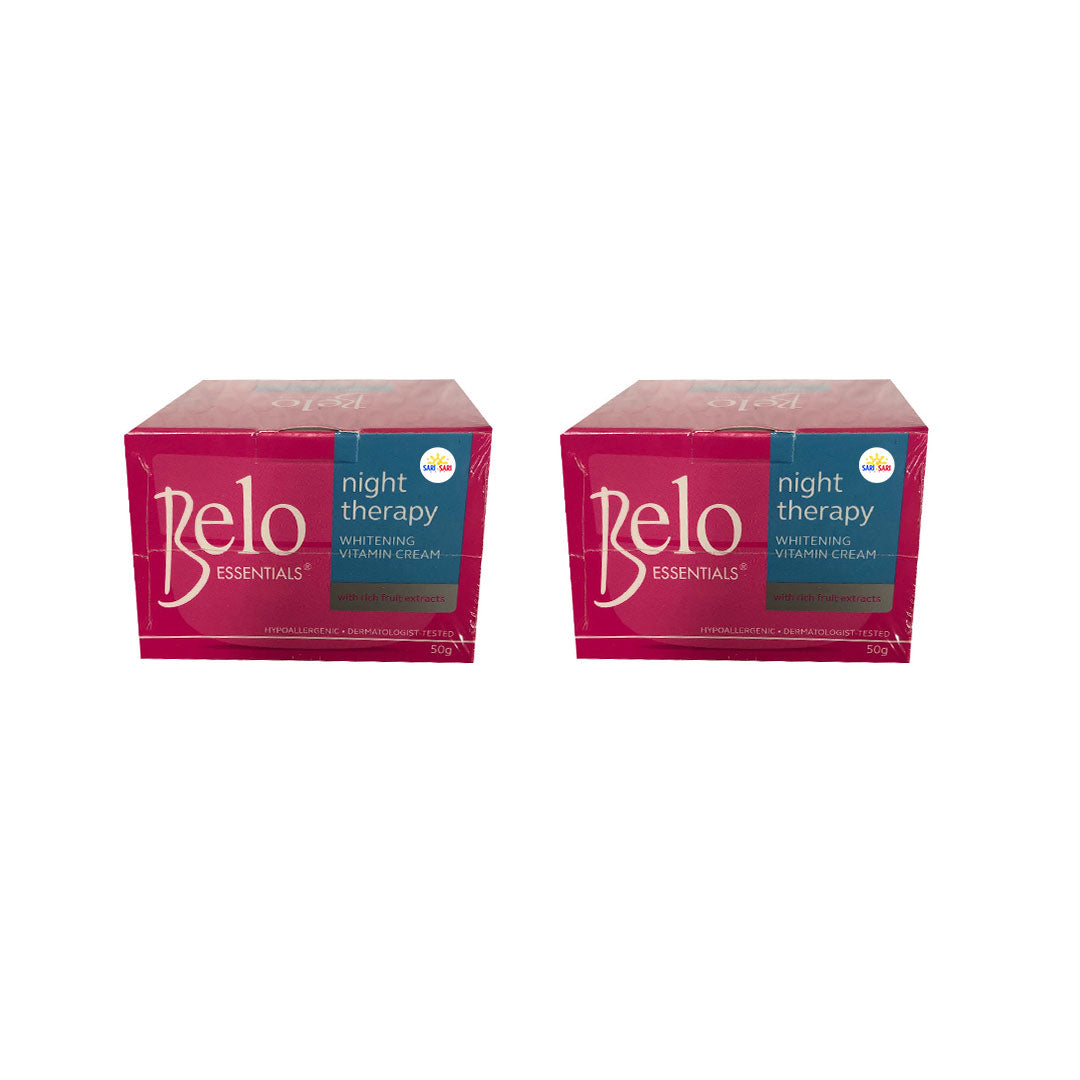 Belo Essential Night Face Cream 50g, Pack of 2