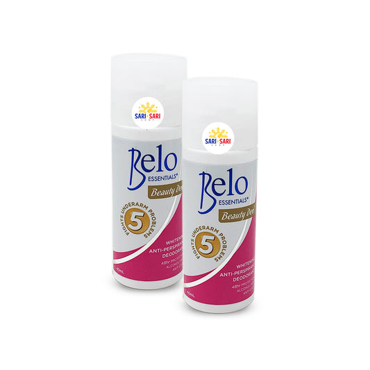 Belo Essentials Roll on Deodorant Gold Label Beauty  40ml, Pack of 2