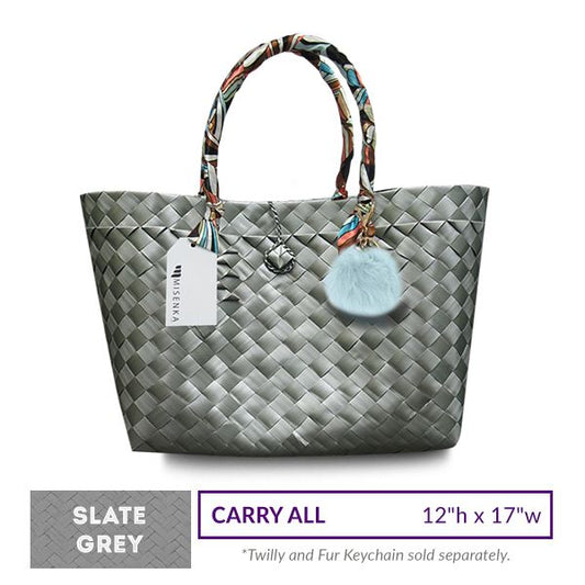 Misenka Slate Grey Carry All - ShopSariSari.com
