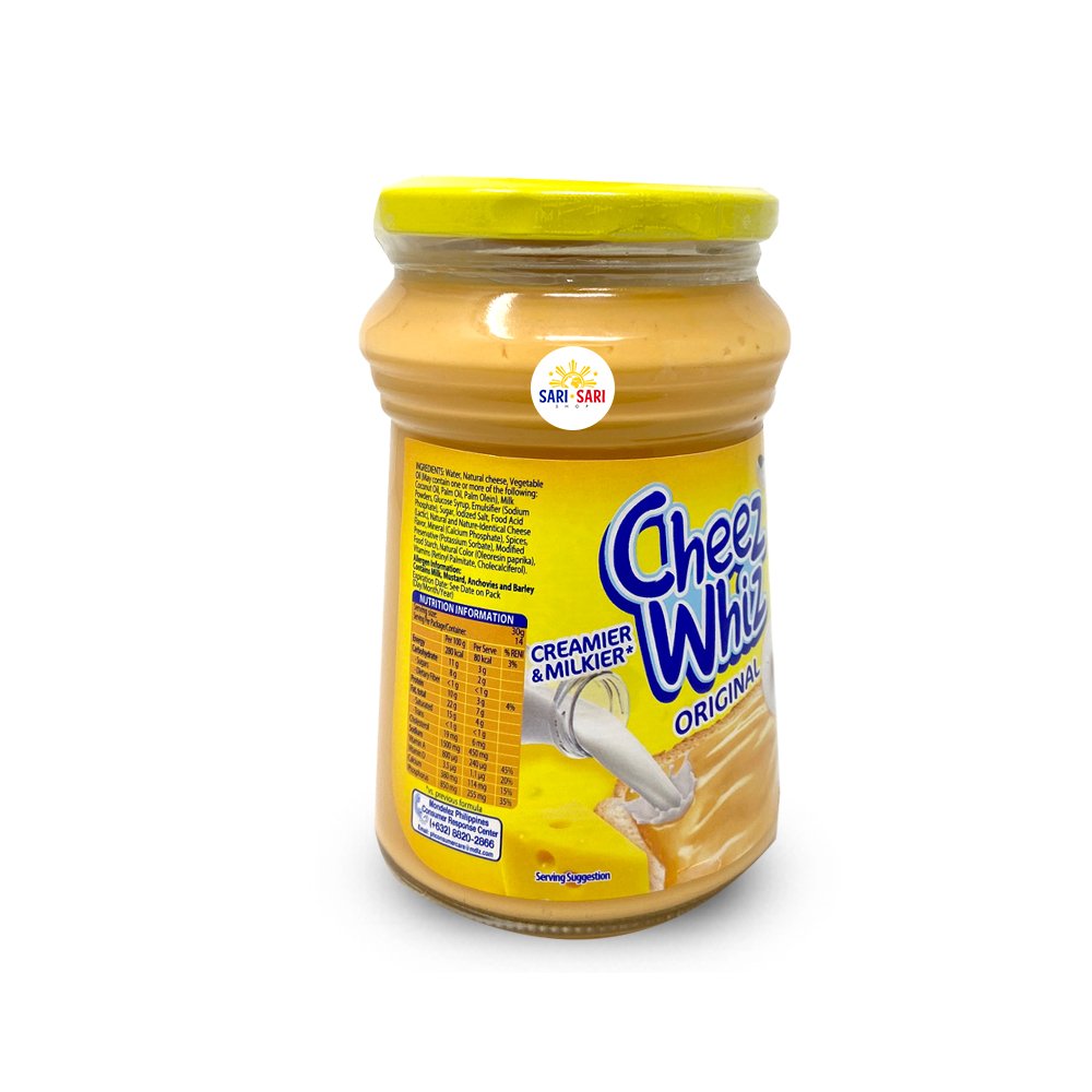 Kraft Cheez Wiz Sandwich Spread Original and Pimiento 440g Bundle - Shop Sari Sari