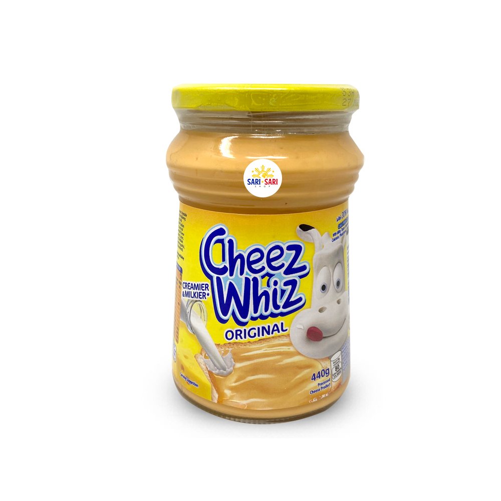 Kraft Cheez Wiz Sandwich Spread Original and Pimiento 440g Bundle - Shop Sari Sari