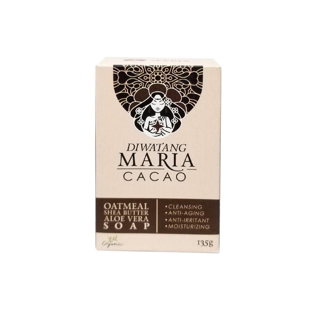 Diwatang Maria Cacao Oatmeal Shea Butter Aloe Vera Soap Organic Soap 135g
