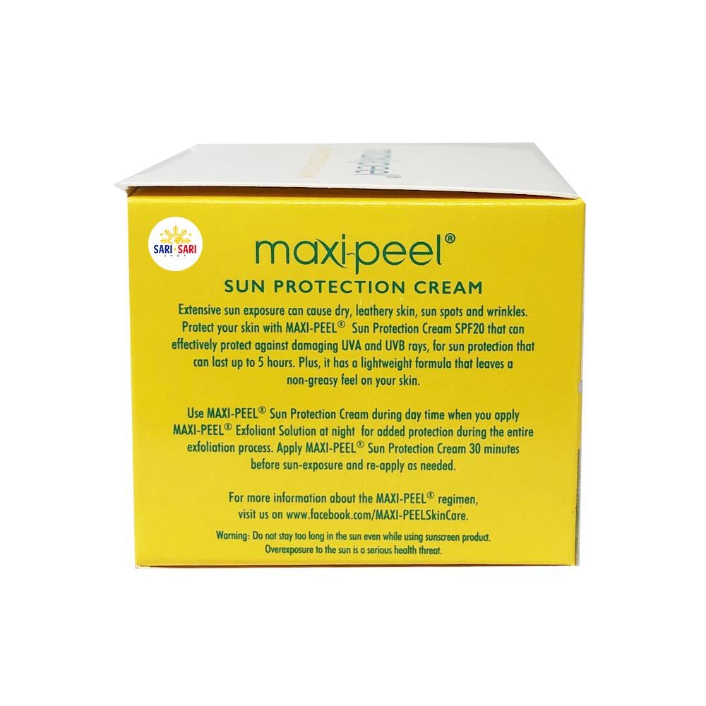 Maxi-Peel Sun Protection Cream SPF20 - ShopSariSari.com