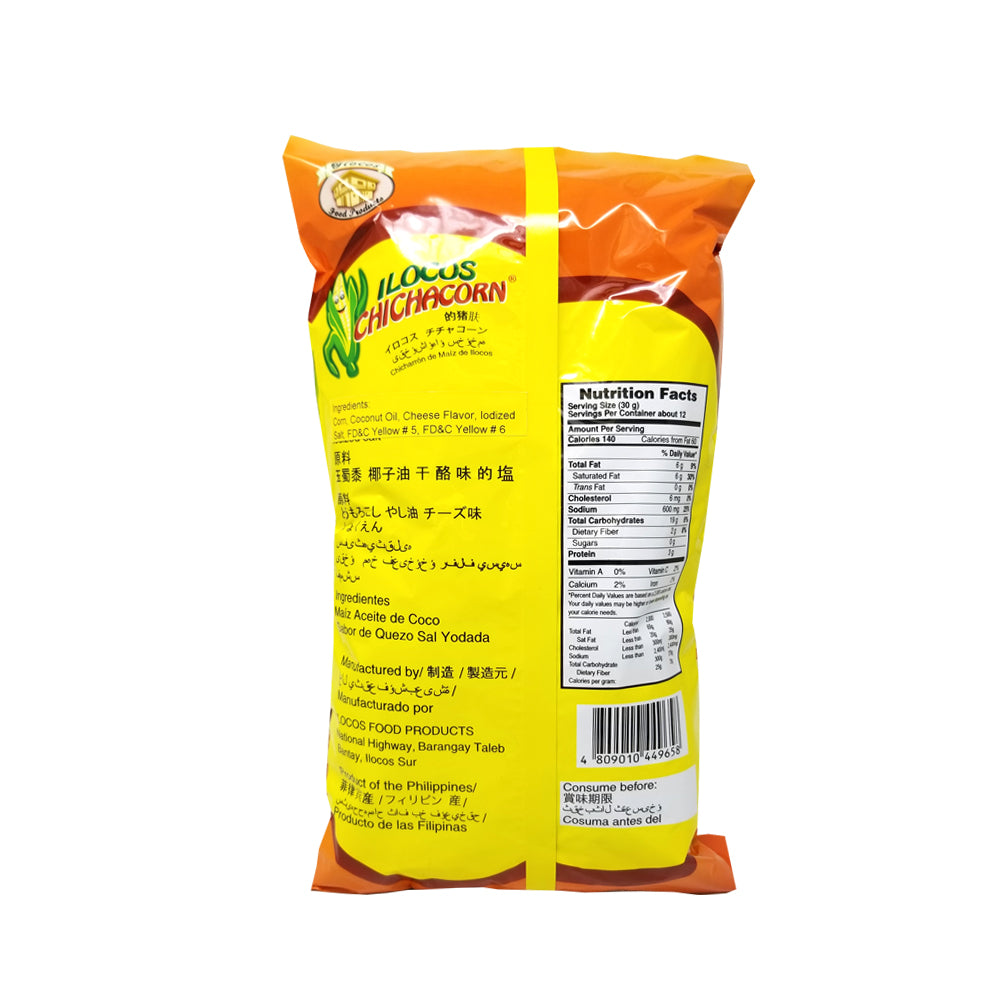 Ilocos Chichacorn Cheese Flavor 350g