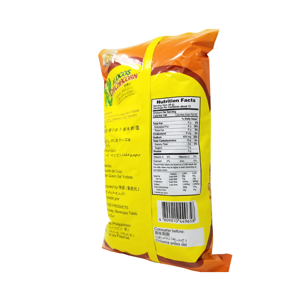 Ilocos Chichacorn Cheese Flavor 350g